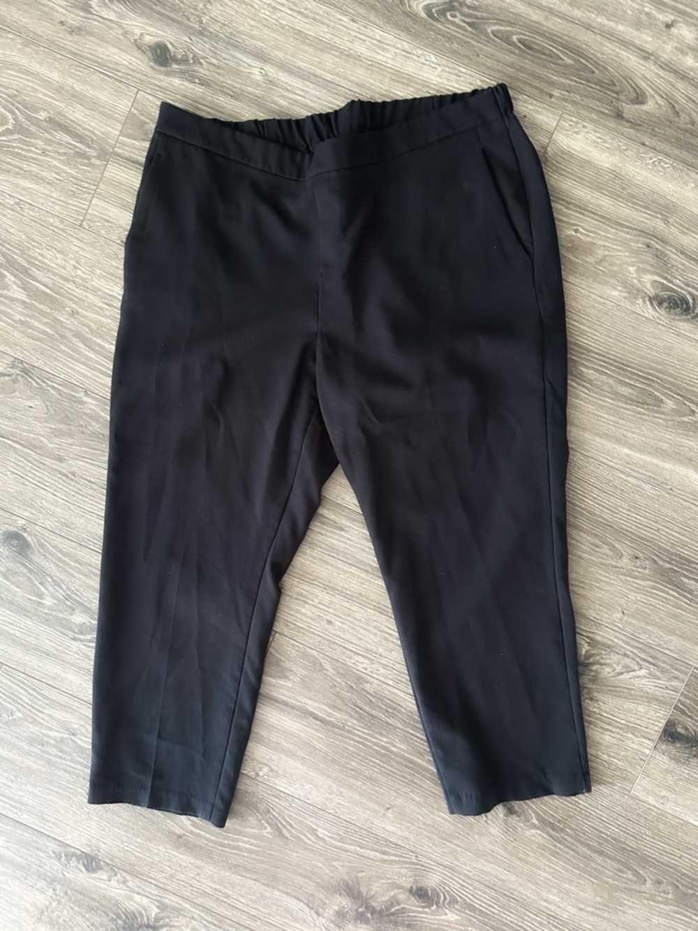 Old Navy Black Pull-On Pants